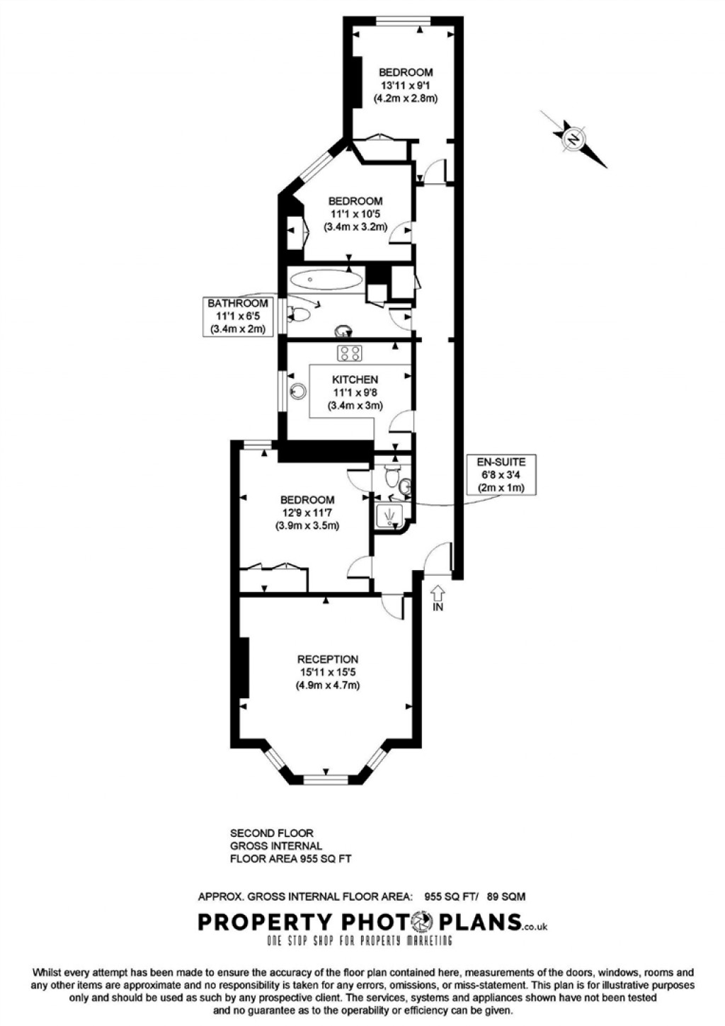 Floorplans For Morshead Mansions, Morshead Road