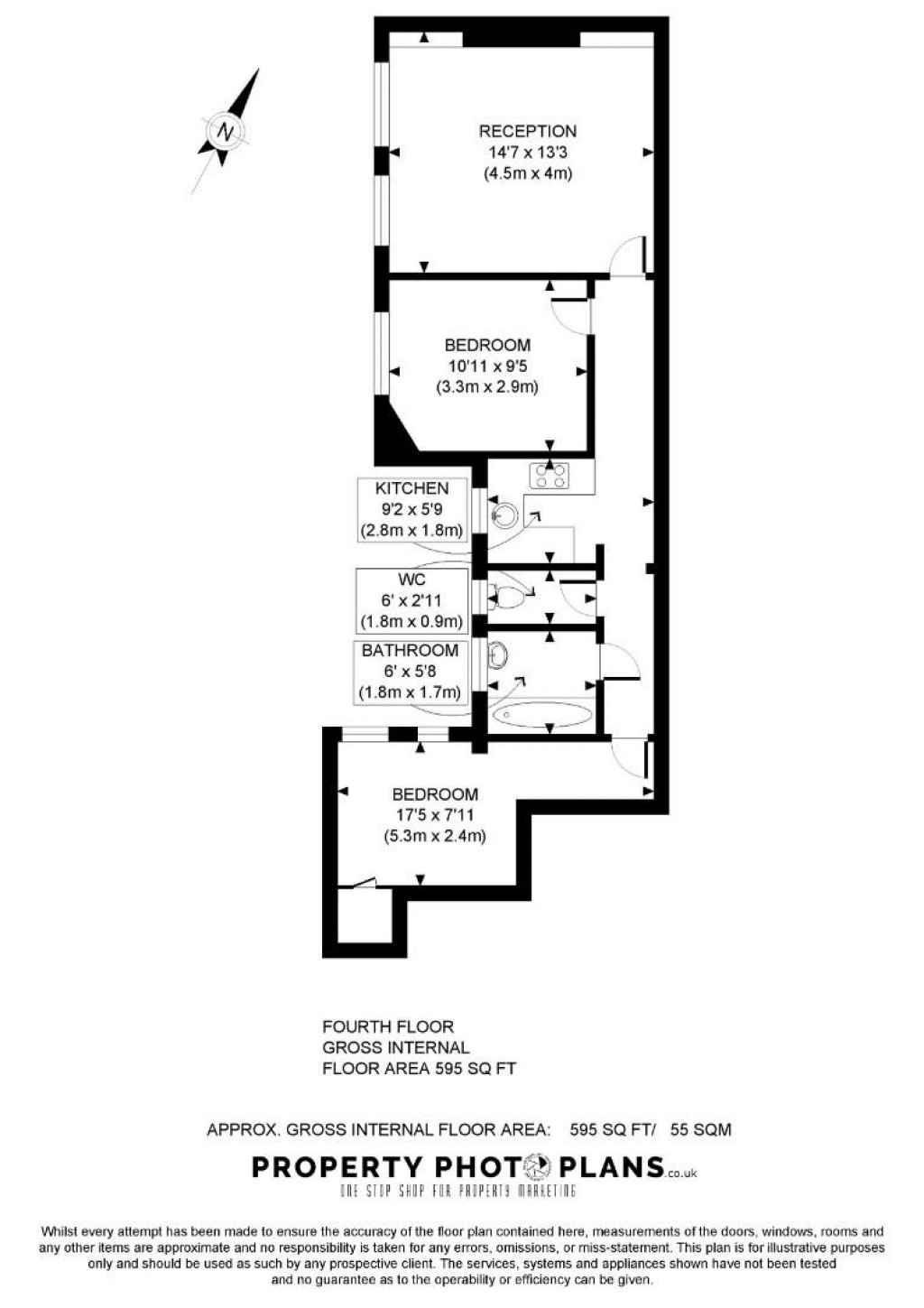 Floorplans For Addison House, Grove End Road