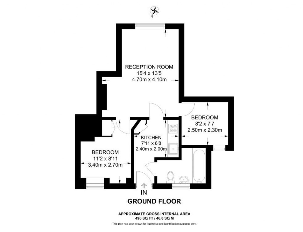 Floorplans For Mortimer Crescent, London